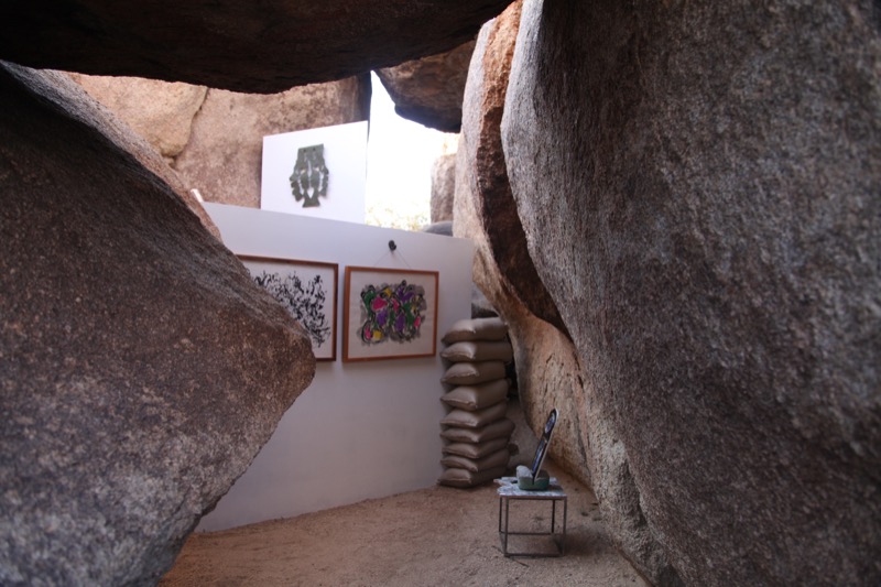 OUTSIDE MUSEUM, A Temporary Museum in the Desert, group show